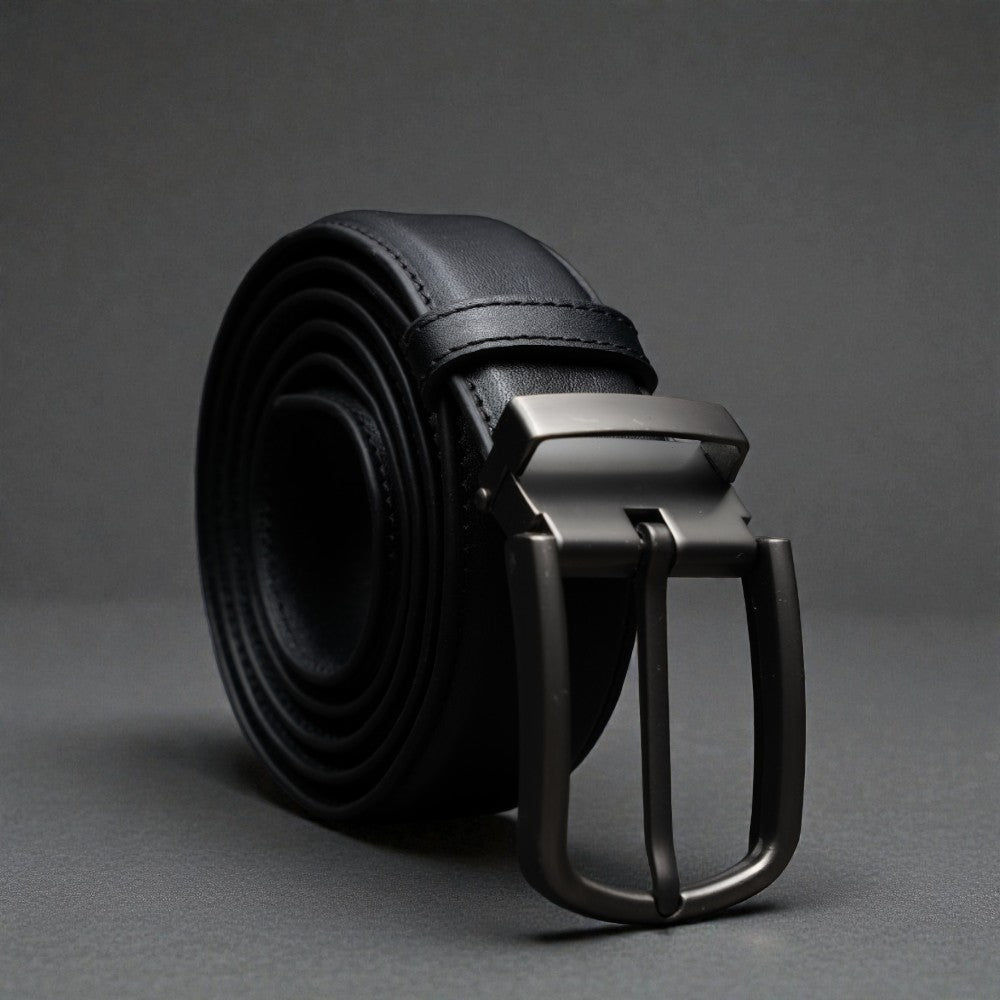 Zays Handcrafted Genuine Leather Belt for Men – Premium Quality, Adjustable, Stylish & Durable