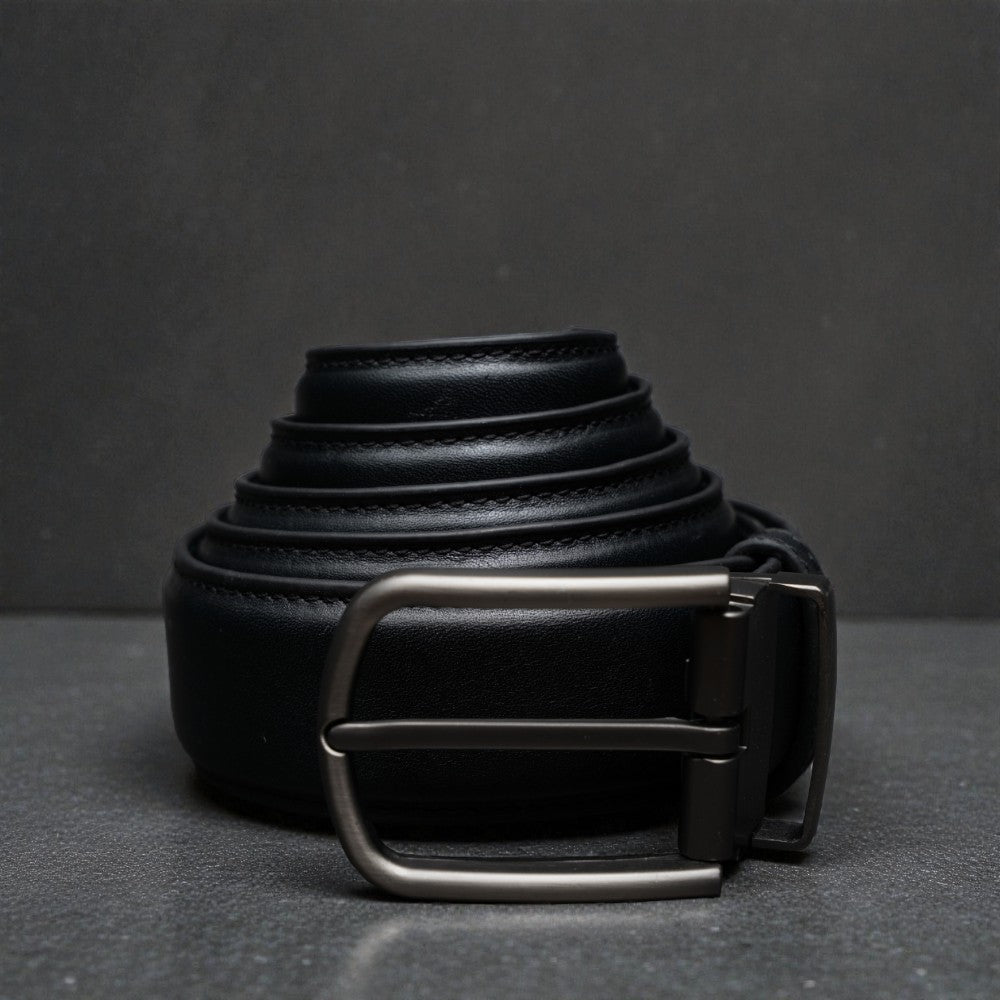 Zays Handcrafted Genuine Leather Belt for Men – Premium Quality, Adjustable, Stylish & Durable