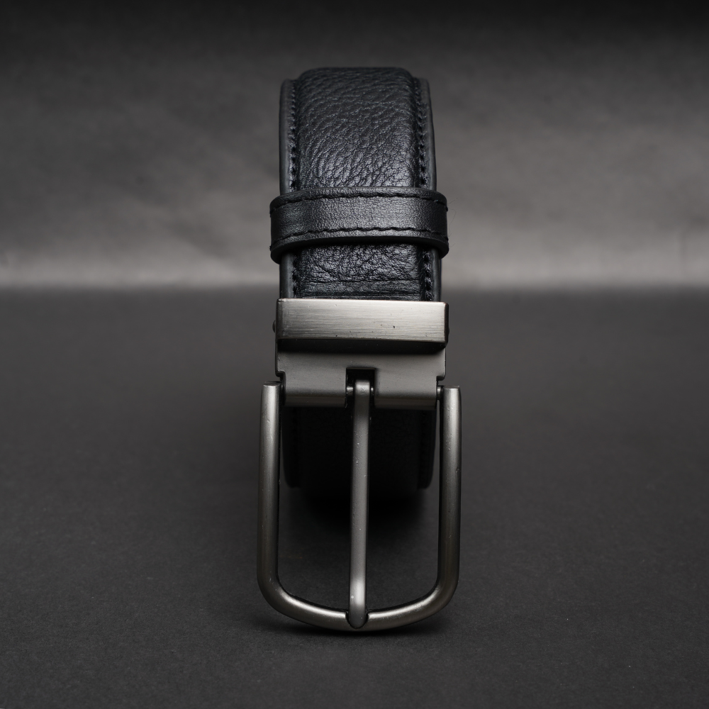 Zays Handcrafted Genuine Leather Belt for Men – Premium Quality, Adjustable, Stylish & Durable