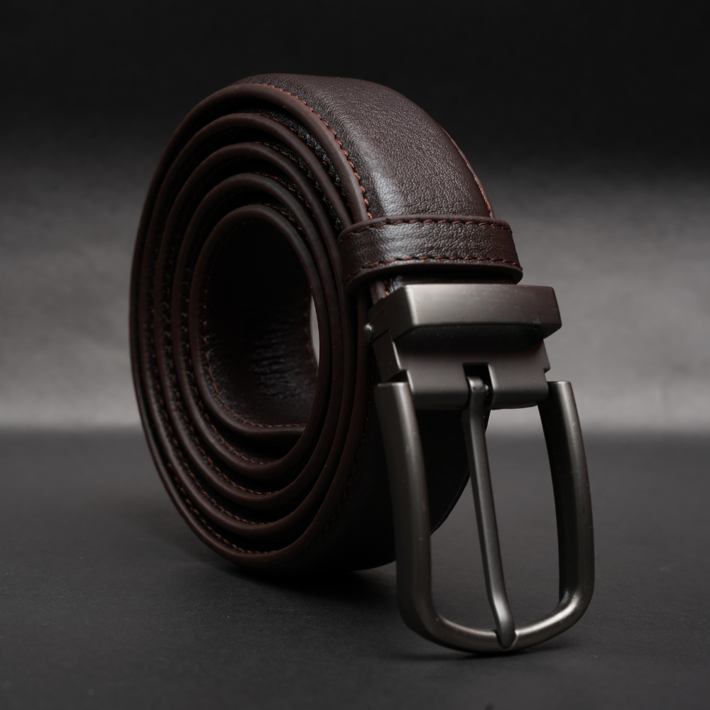 Zays Handcrafted Genuine Leather Belt for Men – Premium Quality, Adjustable, Stylish & Durable