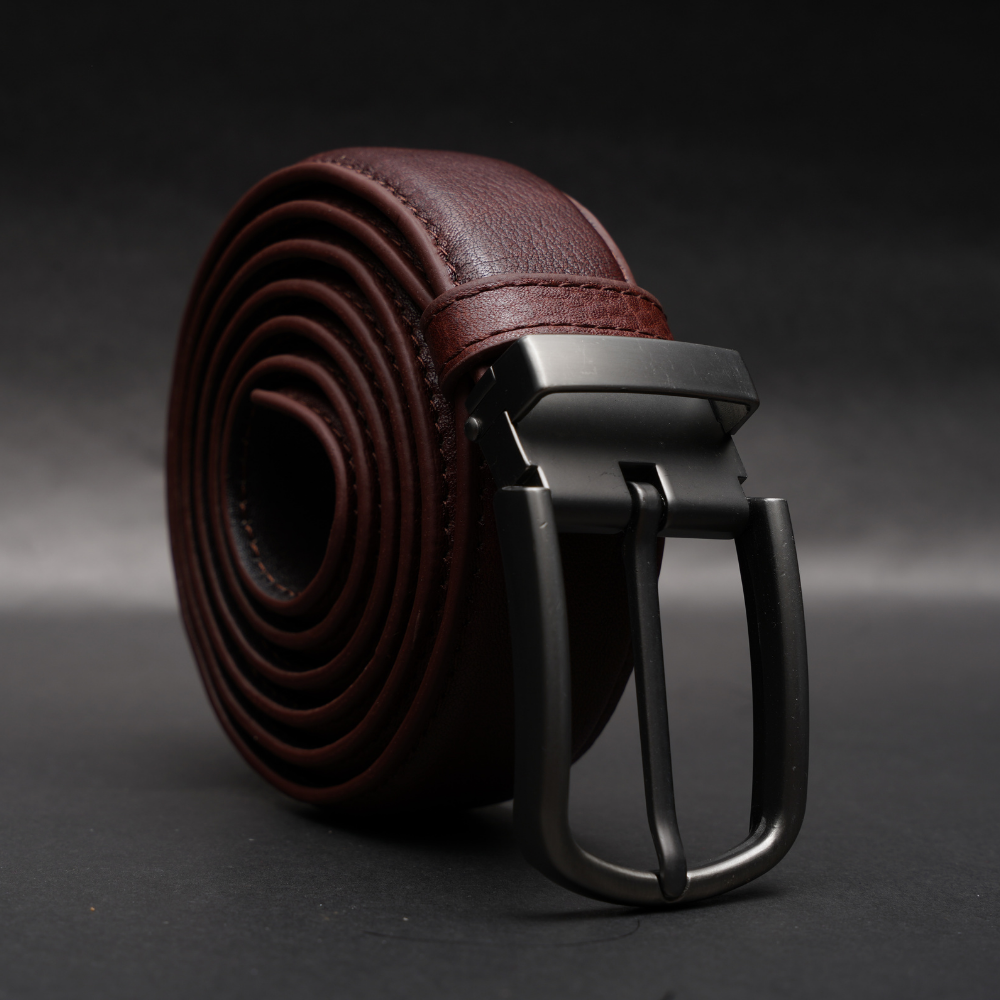 Zays Handcrafted Genuine Leather Belt for Men – Premium Quality, Adjustable, Stylish & Durable