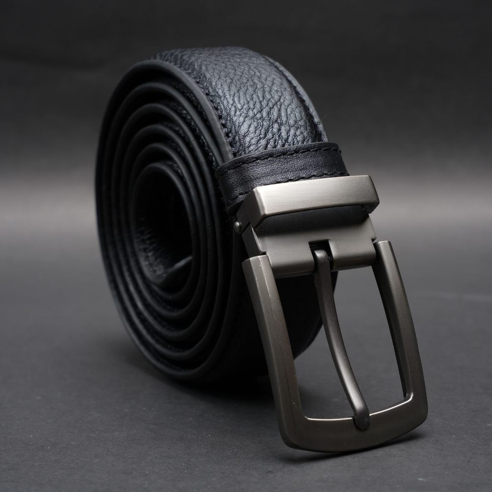 Zays Handcrafted Genuine Leather Belt for Men – Premium Quality, Adjustable, Stylish & Durable