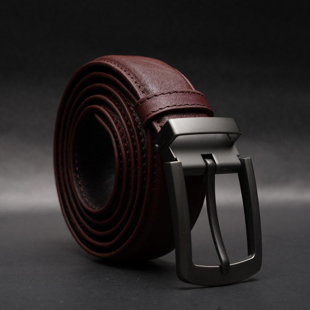 Zays Handcrafted Genuine Leather Belt for Men – Premium Quality, Adjustable, Stylish & Durable