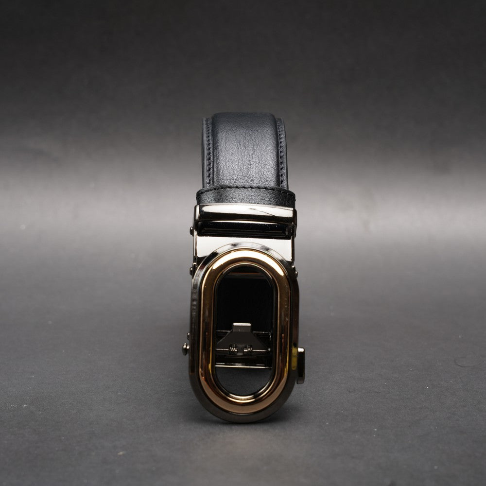 Zays Handcrafted Imported Full-Grain Cowhide Leather Auto Gear Belt for Men - BC121