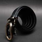 Zays Handcrafted Imported Full-Grain Cowhide Leather Auto Gear Belt for Men - BC121