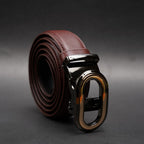 Zays Handcrafted Imported Full-Grain Cowhide Leather Auto Gear Belt for Men - BC121