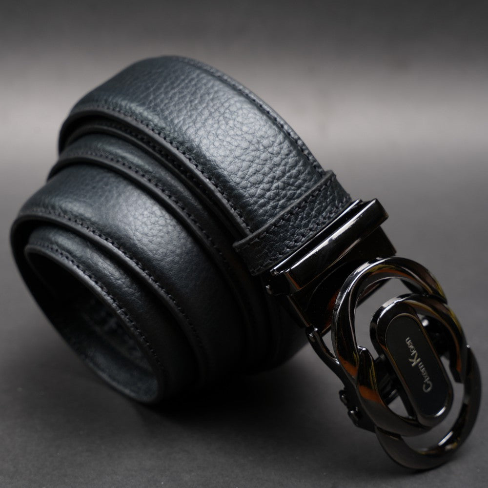 Zays Handcrafted Imported Full-Grain Cowhide Leather Auto Gear Belt for Men - BC122