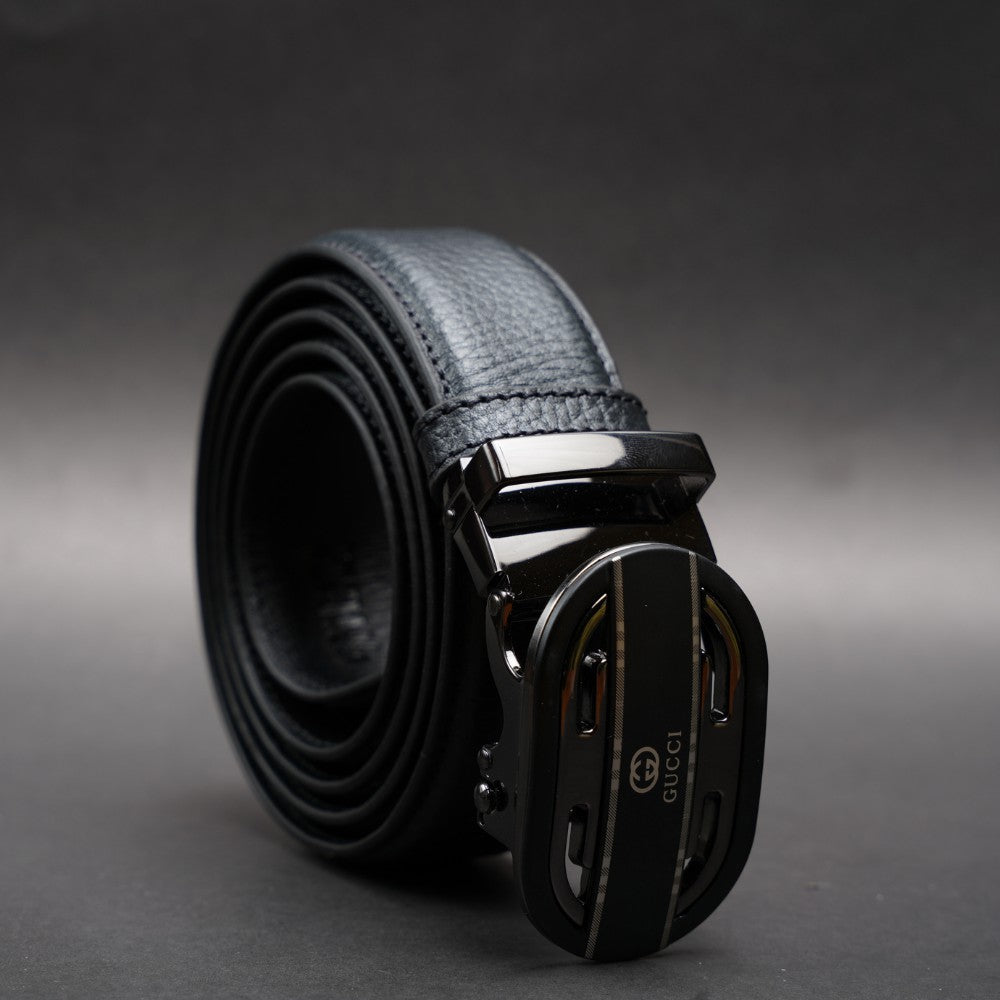 Zays Handcrafted Imported Full-Grain Cowhide Leather Auto Gear Belt for Men - BC123