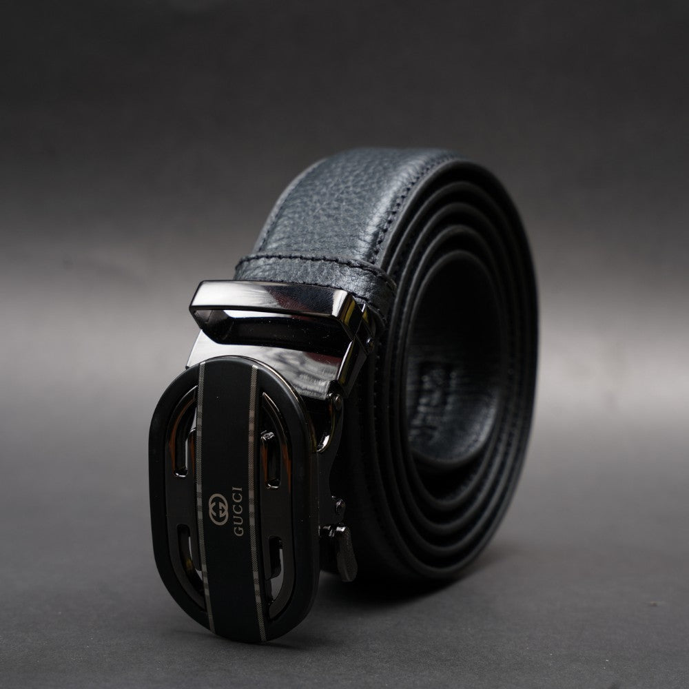 Zays Handcrafted Imported Full-Grain Cowhide Leather Auto Gear Belt for Men - BC123