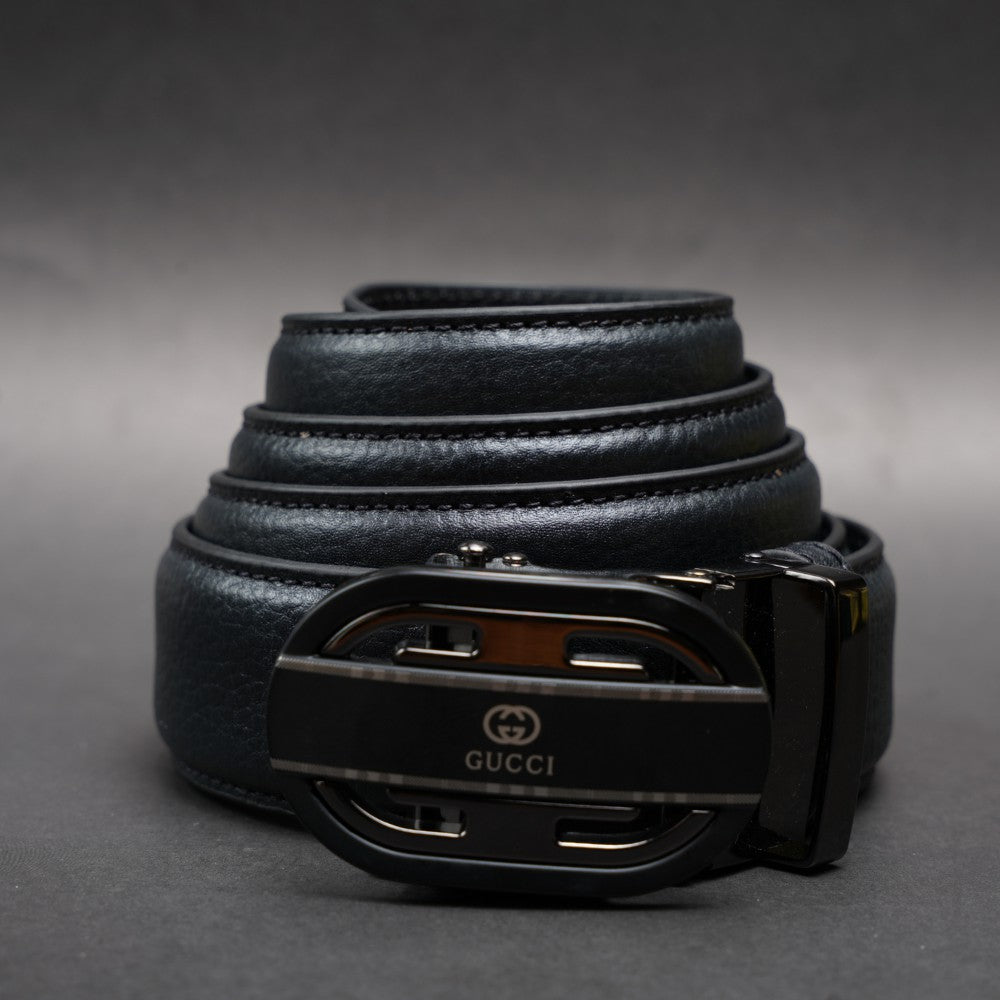 Zays Handcrafted Imported Full-Grain Cowhide Leather Auto Gear Belt for Men - BC123