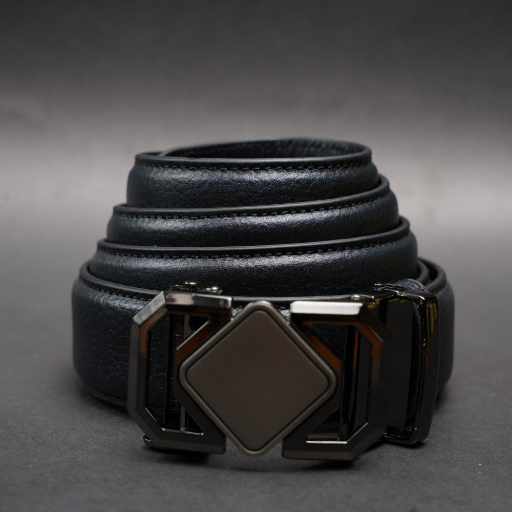 Zays Handcrafted Imported Full-Grain Cowhide Leather Auto Gear Belt for Men - BC124