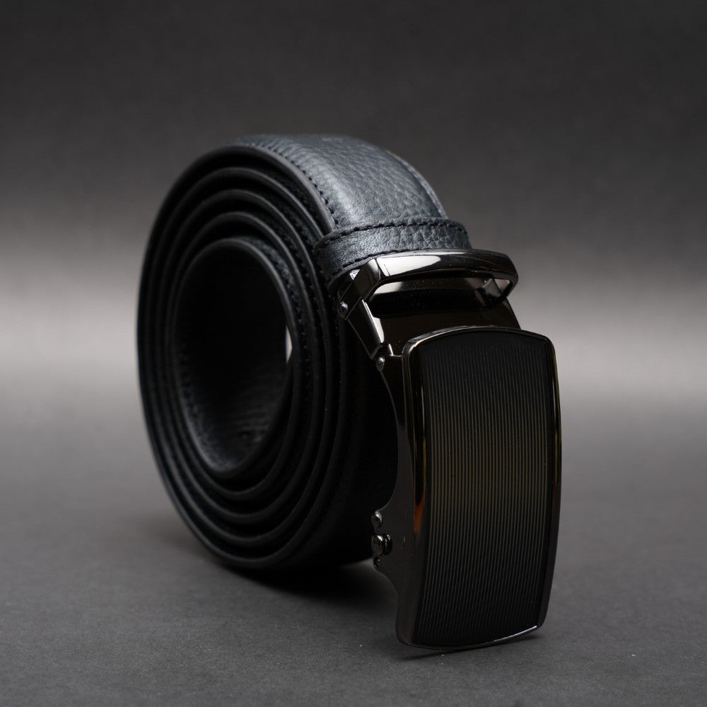 Zays Handcrafted Imported Full-Grain Cowhide Leather Auto Gear Belt for Men - BC125