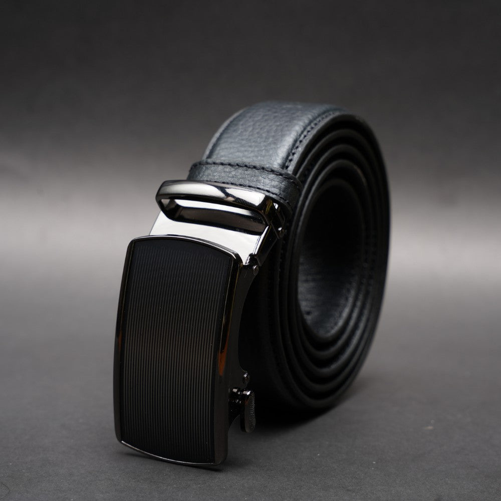 Zays Handcrafted Imported Full-Grain Cowhide Leather Auto Gear Belt for Men - BC125