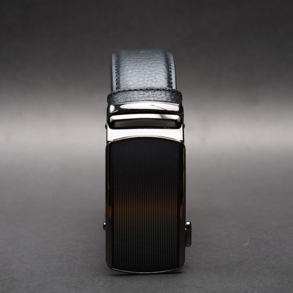 Zays Handcrafted Imported Full-Grain Cowhide Leather Auto Gear Belt for Men - BC125