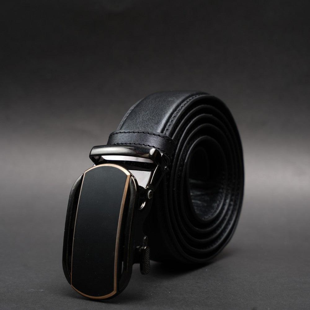 Zays Handcrafted Imported Full-Grain Cowhide Leather Auto Gear Belt for Men - BC126