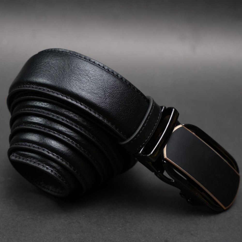 Zays Handcrafted Imported Full-Grain Cowhide Leather Auto Gear Belt for Men - BC126