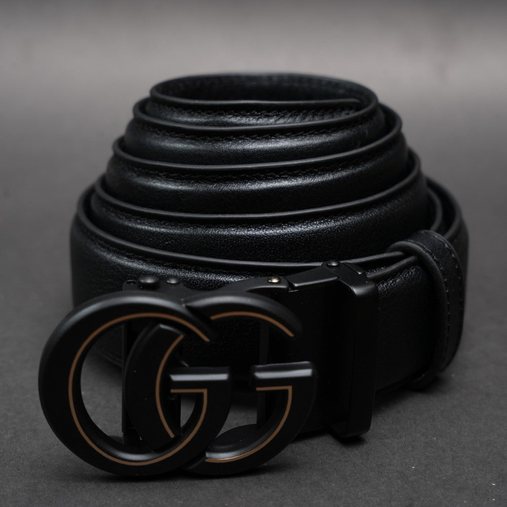 Zays Handcrafted Imported Full-Grain Cowhide Leather Auto Gear Belt for Men - BC128