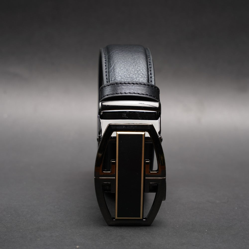 Zays Handcrafted Imported Full-Grain Cowhide Leather Auto Gear Belt for Men - BC129