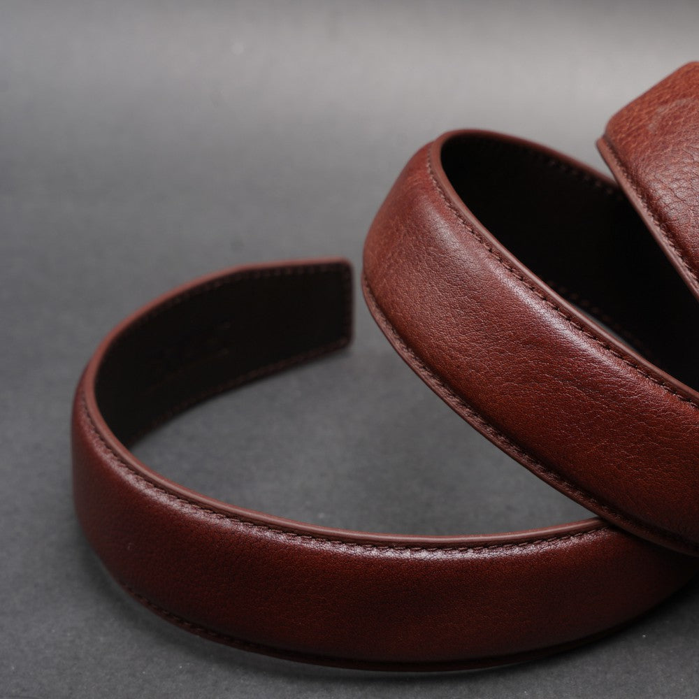 Zays Handcrafted Imported Full-Grain Cowhide Leather Auto Gear Belt for Men - BC129