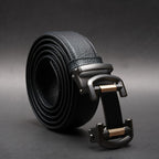 Zays Handcrafted Imported Full-Grain Cowhide Leather Auto Gear Belt for Men - BC130