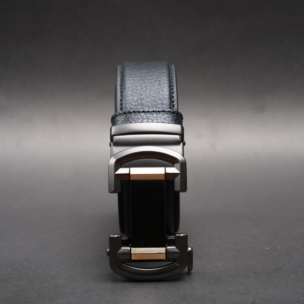 Zays Handcrafted Imported Full-Grain Cowhide Leather Auto Gear Belt for Men - BC130