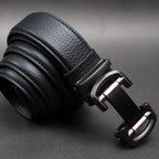 Zays Handcrafted Imported Full-Grain Cowhide Leather Auto Gear Belt for Men - BC130