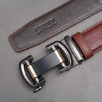 Zays Handcrafted Imported Full-Grain Cowhide Leather Auto Gear Belt for Men - BC130