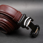 Zays Handcrafted Imported Full-Grain Cowhide Leather Auto Gear Belt for Men - BC130