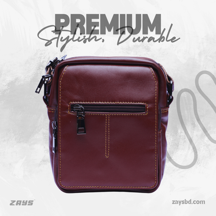 Zays Handcrafted Premium Eco-Friendly Leather Cross Body Bag – The Perfect Blend of Style, Functionality & Durability