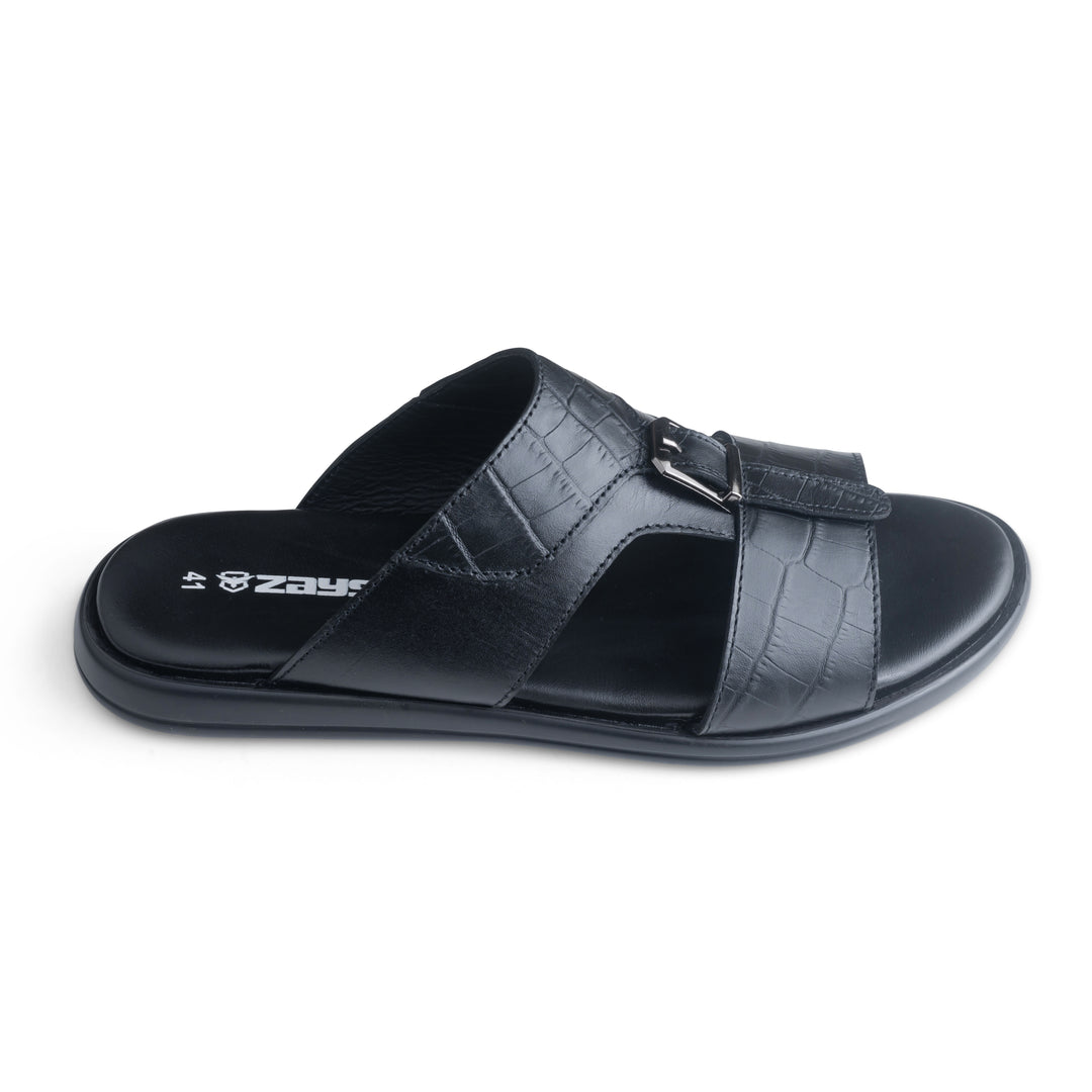 Zays Premium Leather Sandals for Men – Genuine Leather, Ultimate Comfort & Stylish Design - ZSS102