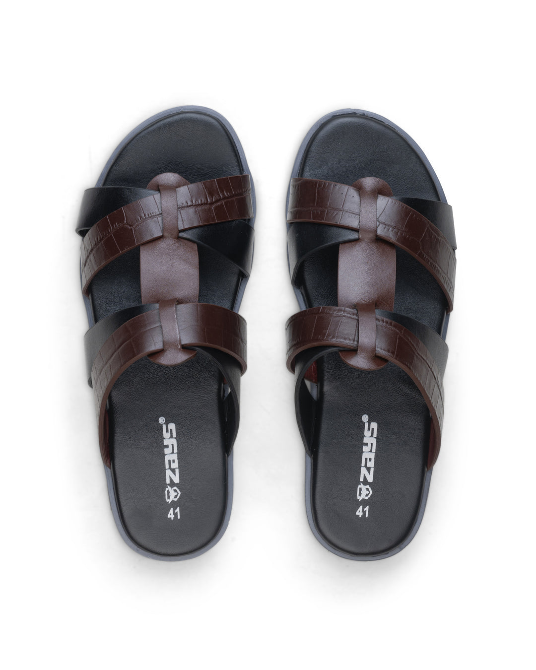 Zays Premium Leather Sandals for Men – Genuine Leather, Ultimate Comfort & Stylish Design - ZSS103