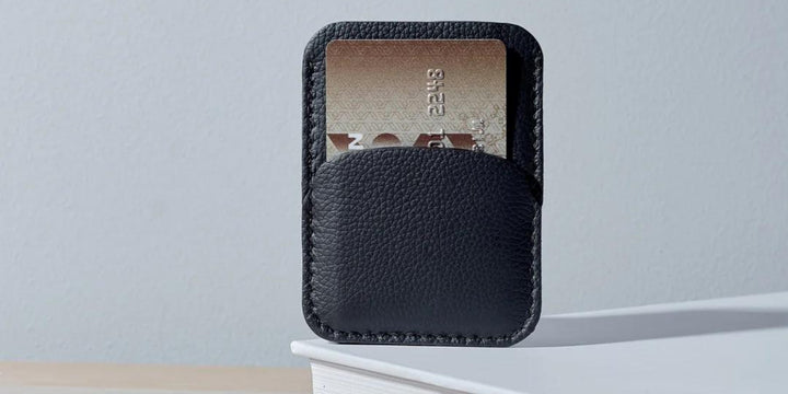 Zays Premium Leather Handcrafted Super Slim Card Holder Mini Wallet