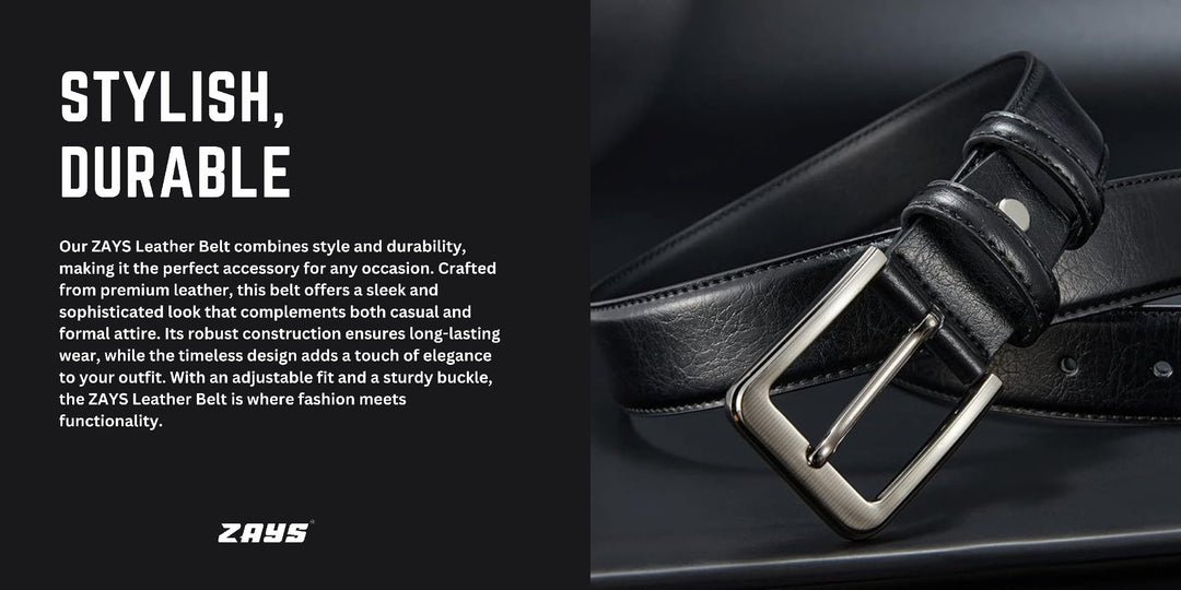 ZAYS B1G3 Offer: Buy Premium Leather Belt & Get Free Card Holder + 900 BDT Gift Voucher | Limited Time in Bangladesh