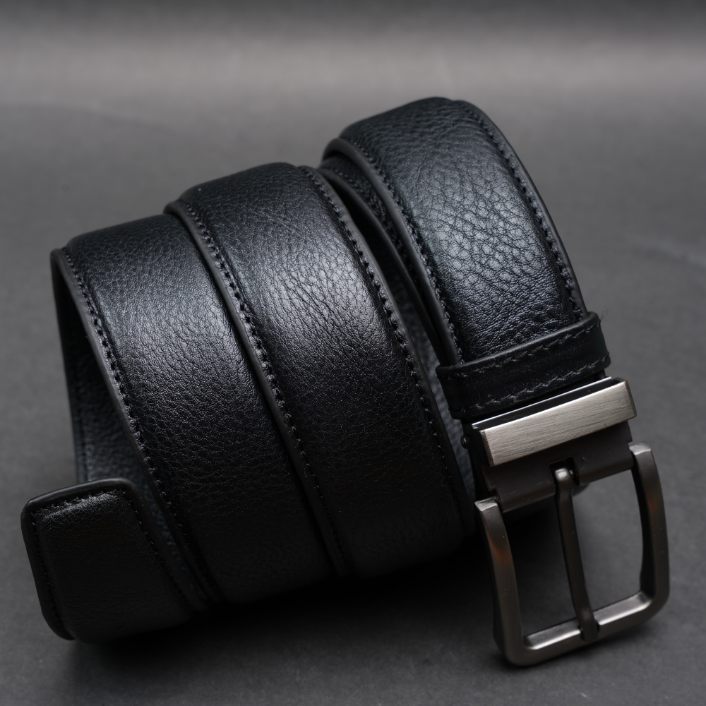 Zays Handcrafted Genuine Leather Belt for Men – Premium Quality, Adjustable, Stylish & Durable
