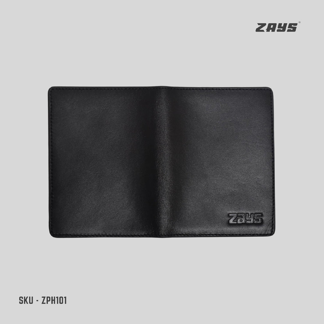 ZAYS Premium Leather Passport Cover Holder | Fits MRP Passport | Stylish, Durable & Travel Essential for Men & Women