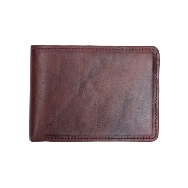 Zays Premium Handcrafted Slim Bifold Eco-friendly Leather Short Wallet for Unisex