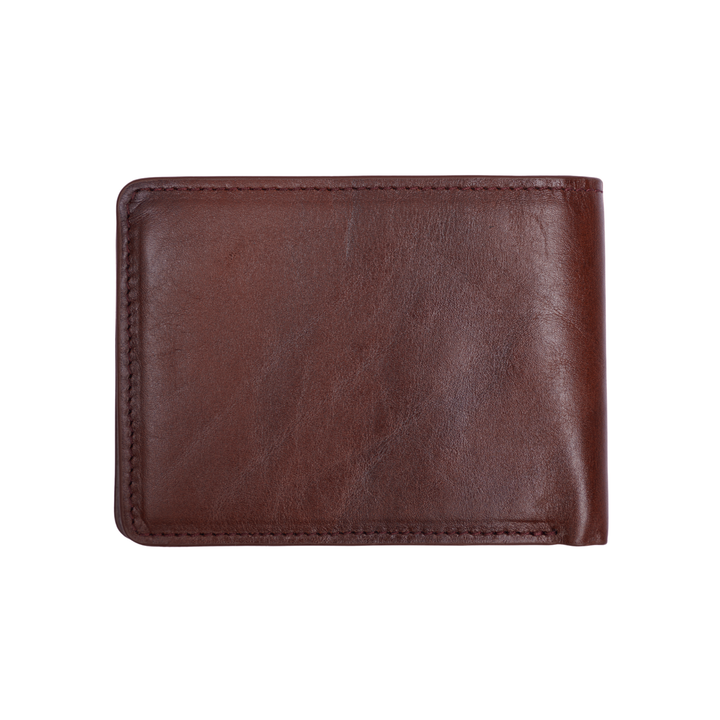 Zays Premium Handcrafted Slim Bifold Eco-friendly Leather Short Wallet for Unisex