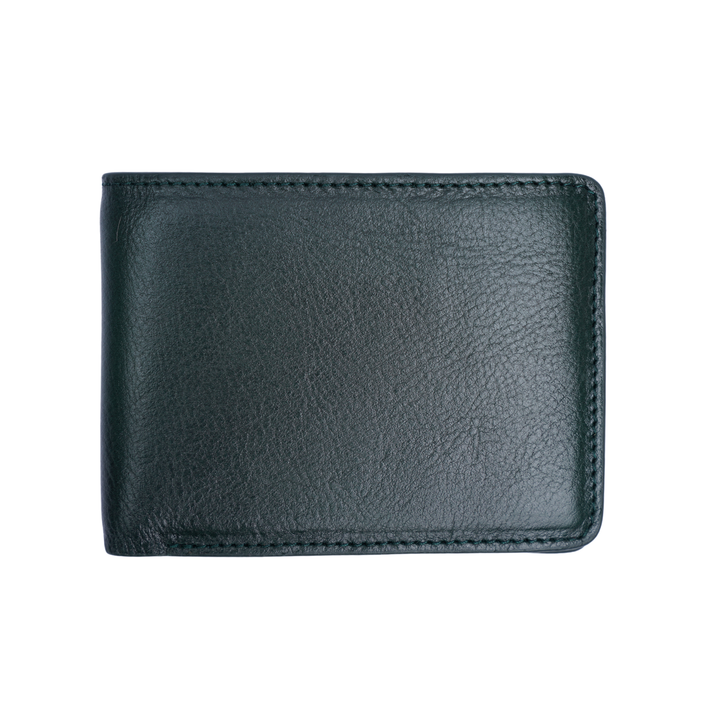 Zays Premium Handcrafted Slim Bifold Eco-friendly Leather Short Wallet for Unisex