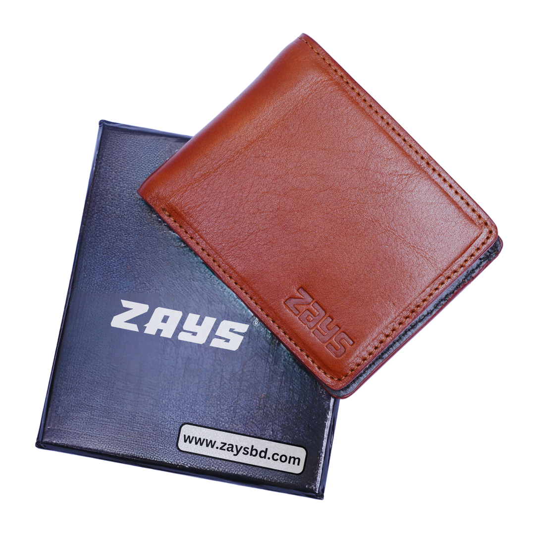 Zays Handcrafted Premium Eco-Friendly Oil Pull Up Leather Bifold Short Wallet – Slim, Durable & Stylish Wallet for Unisex – Top-Grain Leather, Compact & Lightweight