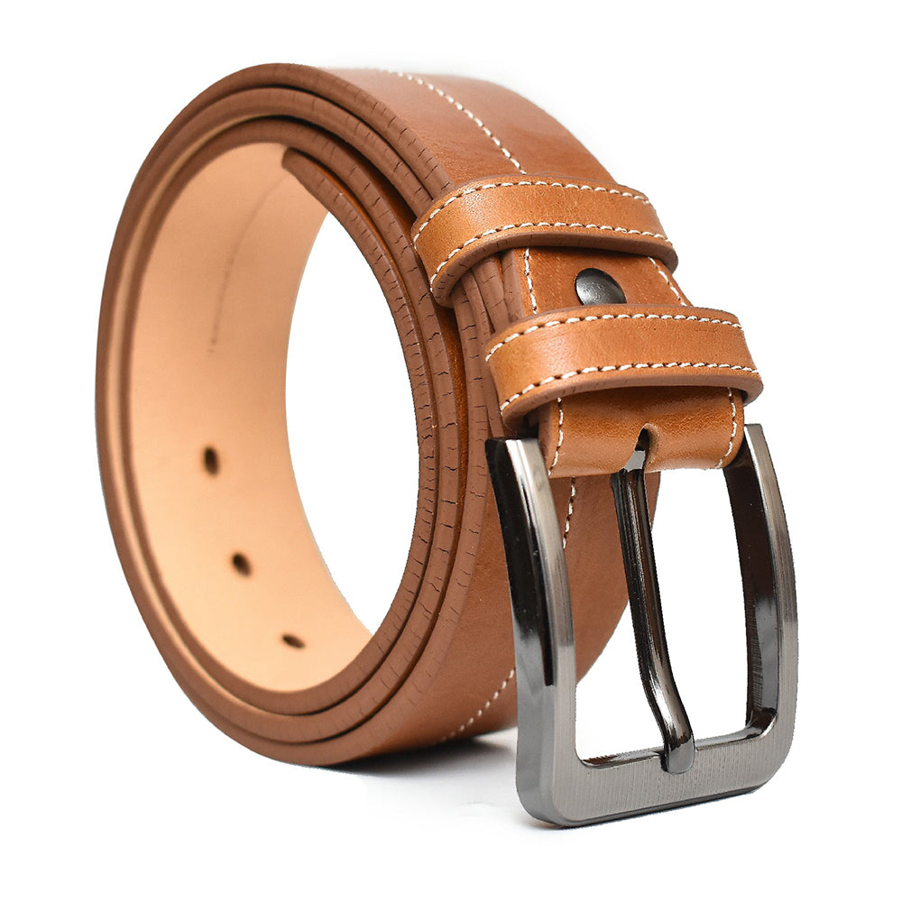 Zays Leather Belt For Men - BL20 - Brown