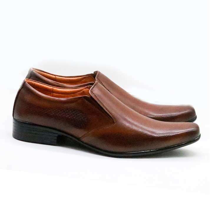 ZAYS Premium Leather Formal Shoes for Men - Stylish Brown Dress Shoes | Superior Comfort & Durability | SF121