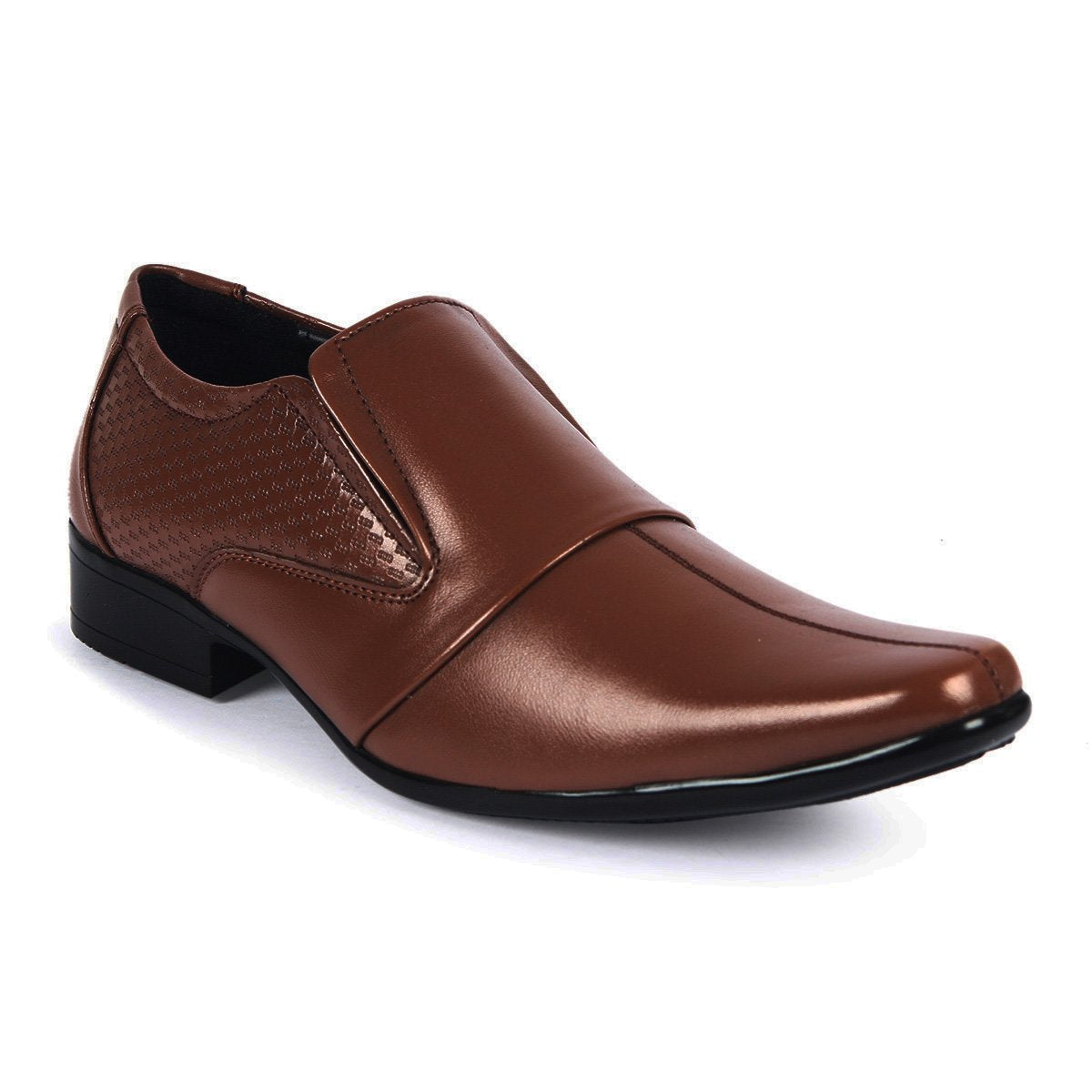 Zays Leather Formal Shoe For Men (Dark Brown) - ZAYSFS43