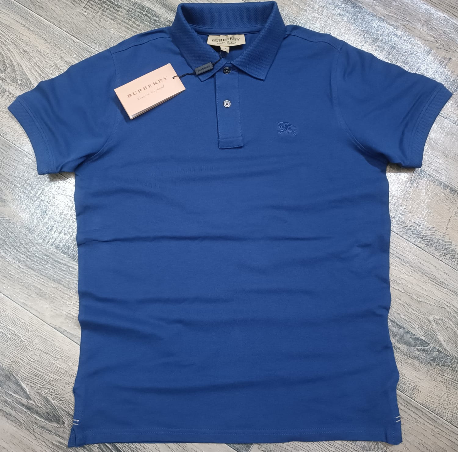 Imported Super Premium Cotton Polo Shirt For Men (ZAYSIPS02) - Blue