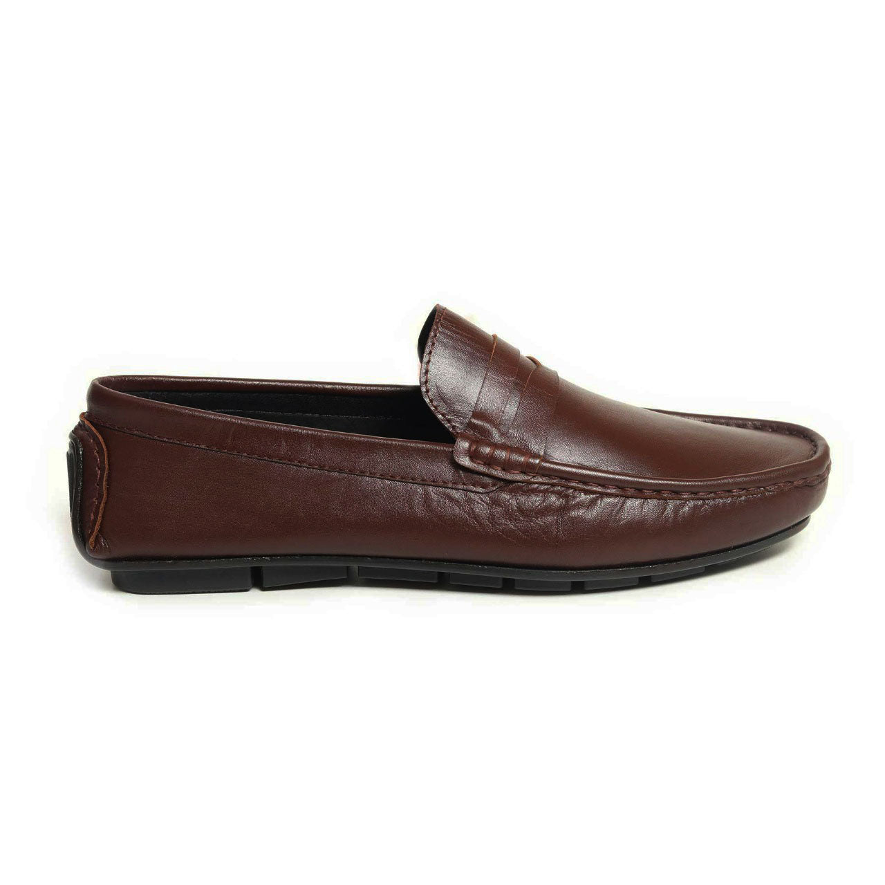 Zays Leather Premium Loafer For Men (Chocolate)- SF72