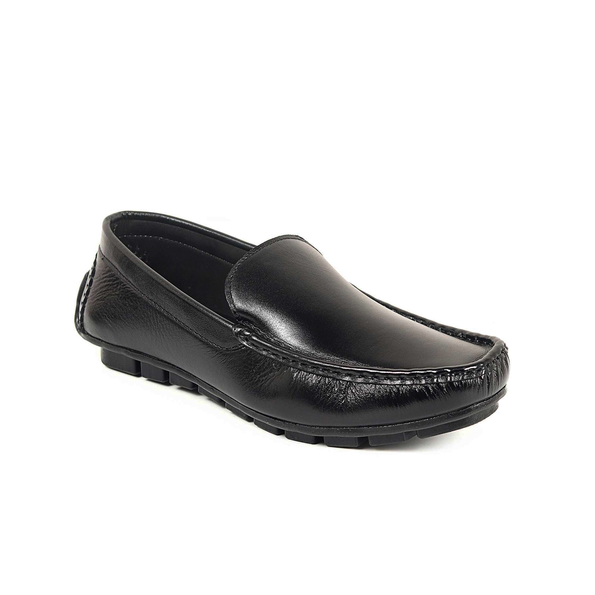 Zays Leather Premium Loafer Shoe For Men (Black) - ZAYSSF46