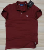 Imported Super Premium Cotton Polo Shirt For Men (SC07) - Maroon