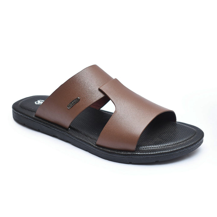 Zays Leather Sandal For Men (Brown) - ZAYSA74 (Clearance Sale)