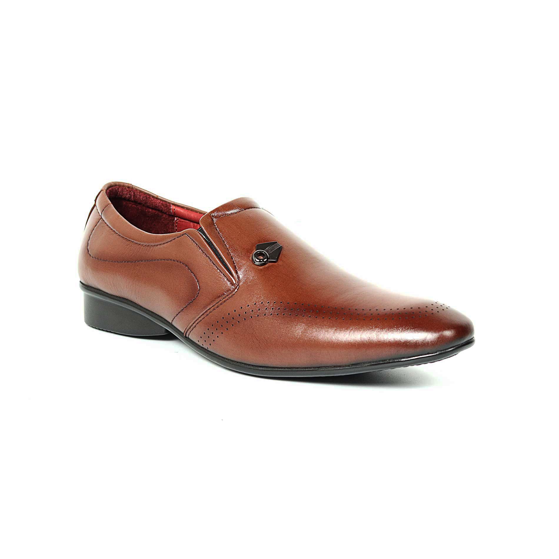 Zays Leather Premium Formal Shoe For Men (Brown) - SF56