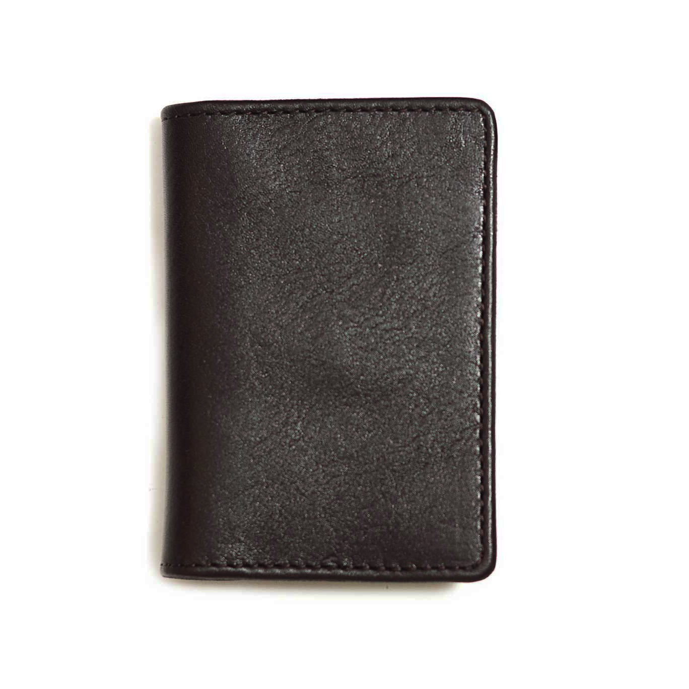 Zays Premium Leather Card Holder - (Chocolate) EW03