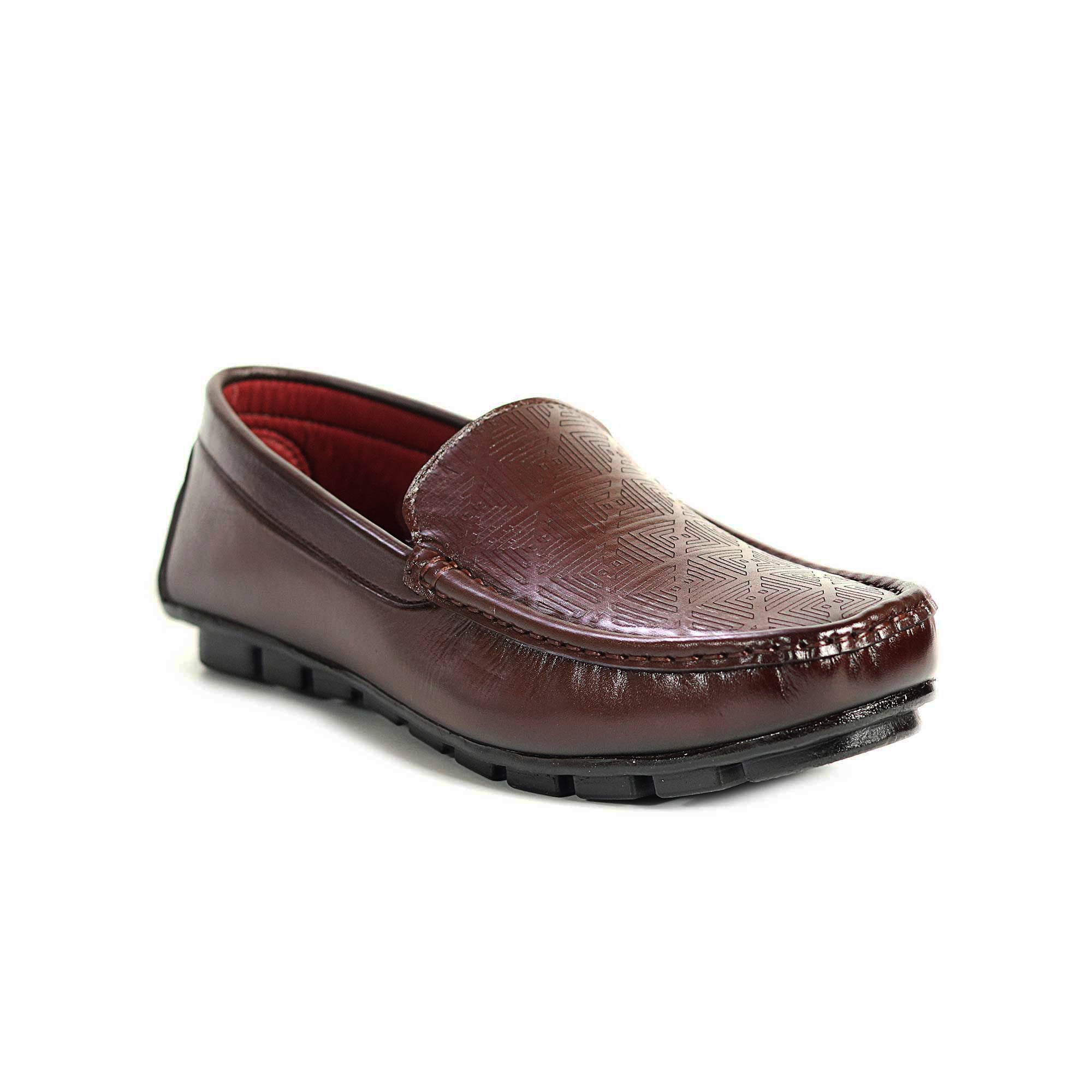 Zays Leather Premium Loafer For Men (Chocolate)- SF71